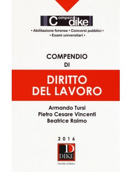 COMPENDIO DIRITTO DEL LAVORO 2016