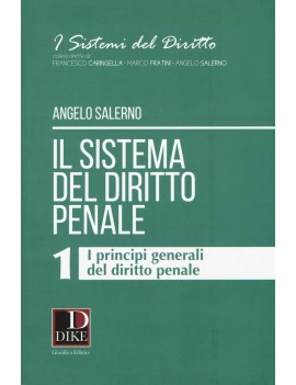 SISTEMA DEL DIRITTO PENALE 1 principi ge