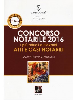 CONCORSO NOTARILE 2016