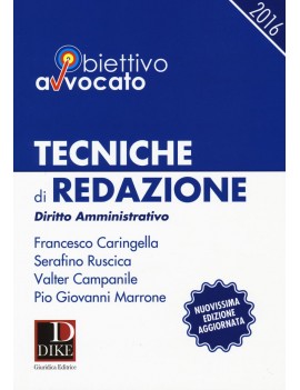 TECNICHE DI REDAZIONE diritto amministra