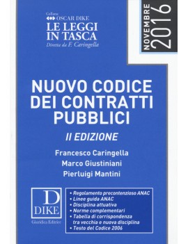 CODICE DEI CONTRATTI PUBBLICI 2016