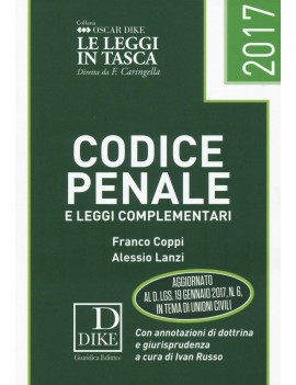 CODICE PENALE 2017