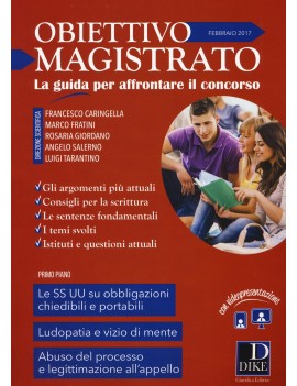 OBIETTIVO MAGISTRATO FEBBRAIO 2017