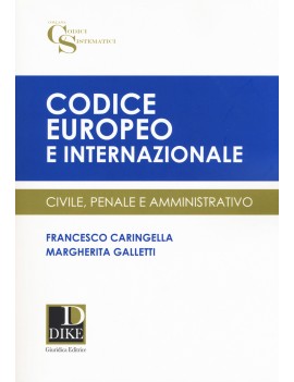 CODICE EUROPEO E INTERNAZIONALE 2017