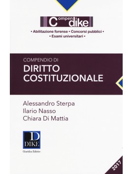 COMPENDIO DI DIRITTO COSTITUZIONALE 2017