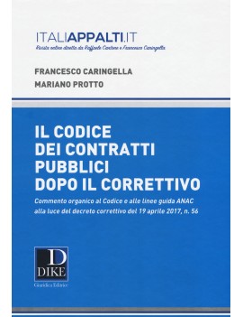 CODICE CONTRATTI PUBBLICI DOPO IL CORRET