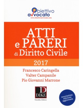 ATTI e PARERI DI DIRITTO CIVILE 2017