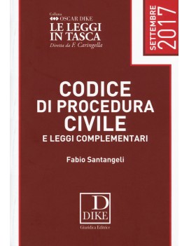 CODICE DI PROCEDURA CIVILE 2017