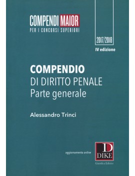 COMPENDIO DI DIRITTO PENALE 2017 genera