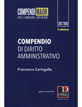 COMPENDIO DI DIRITTO AMMINISTRATIVO 2017