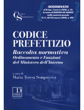 CODICE PREFETTIZIO 2018