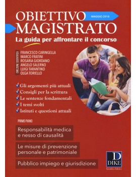 OBIETTIVO MAGISTRATO maggio 2018