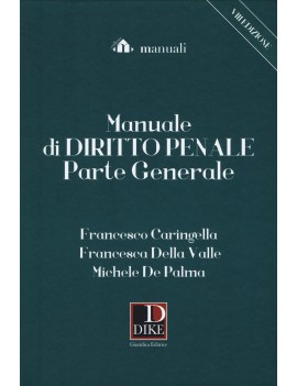 MANUALE DI DIRITTO PENALE PARTE GENER