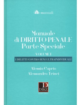 MANUALE DI DIRITTO PENALE PARTE SPECIALE