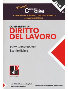 COMPENDIO DI DIRITTO DEL LAVORO 2019