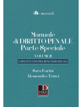 MANUALE DI DIRITTO PENALE PARTE SPECIALE