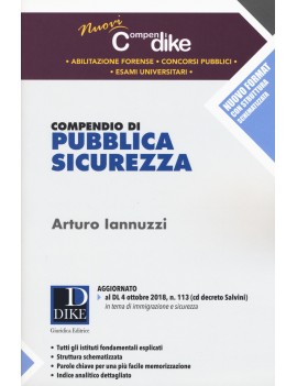 COMPENDIO DI PUBBLICA SICUREZZA