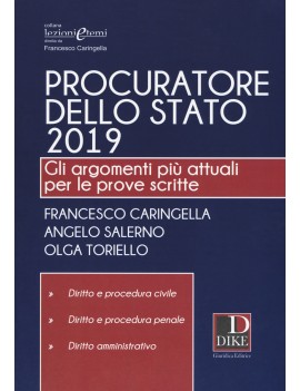 PROCURATORE DELLO STATO 2019