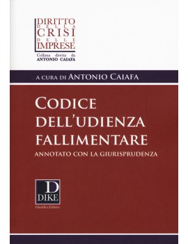 CODICE DELL'UDIENZA FALLIMENTARE