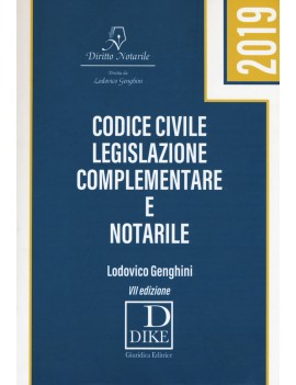 CODICE CIVILE LEGISLAZIONE COMPL NOTARIL