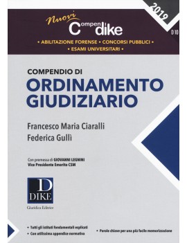 COMPENDIO DI ORDINAMENTO GIUDIZIARIO