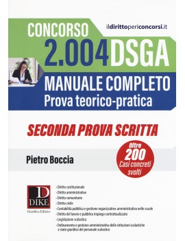 2004 DSGA MAN COMPL 2 PROVA