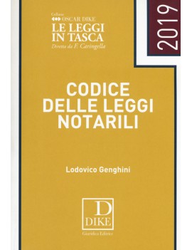 CODICE DELLE LEGGI NOTARILI 2019