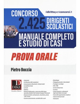 CONCORSO 2425 DIRIGENTI SCOLASTICI