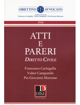 ATTI e PARERI DI DIRITTO CIVILE 2019