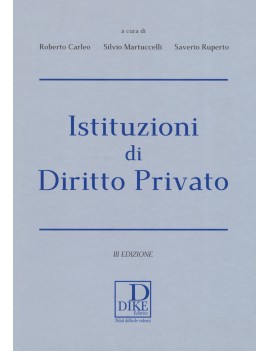 ISTITUZIONI DI DIRITTO PRIVATO IIIed