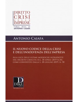 NUOVO CODICE DELLA CRISI E DELL'INSOLVEN