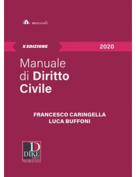 MANUALE DI DIRITTO CIVILE 2020