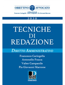 TECNICHE DI REDAZIONE 2020 diritto ammin