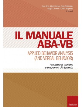 MANUALE ABA-VB. APPLIED BEHAVIOR ANALYSI