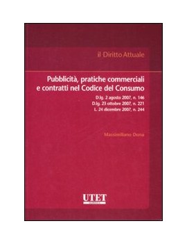 PUBBLICITÀ, PRATICHE COMMERCIALI E CONTR