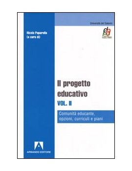 PROGETTO EDUCATIVO VOL. II. COMUNITÀ