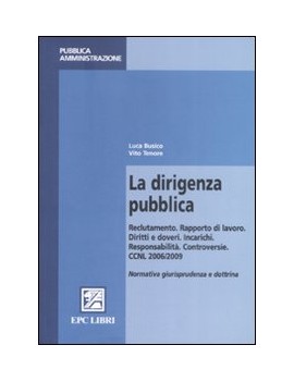 LA DIRIGENZA PUBBLICA