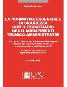 NORMATIVA ESSENZIALE DI SICUREZZA PRONTU