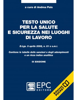 TESTO UNICO SALUTE SICUREZZA LUOGHI LAVO