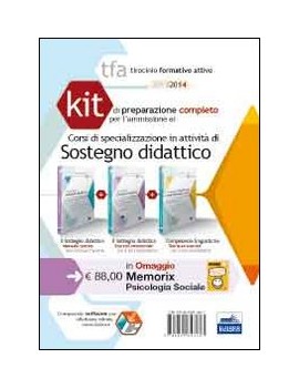 TFA KIT SOSTEGNO DIDATTICO