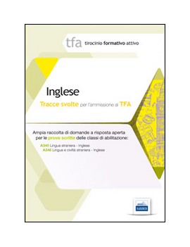 inglese tracce svolte per l'ammissione