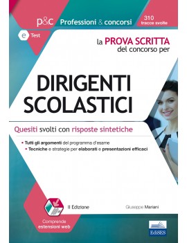 PROVA SCRITTA DEL CONCORSO PER DIRIGENTI