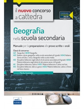 CONCORSO SCUOLA geografia scuola seconda