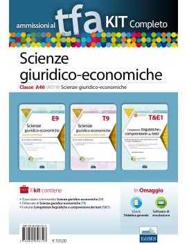 TFA. SCIENZE GIURIDICO-ECONOMICHE CLASSE