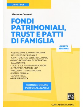 FONDI PATRIMONIALI TRUST E PATTI DI FAMI