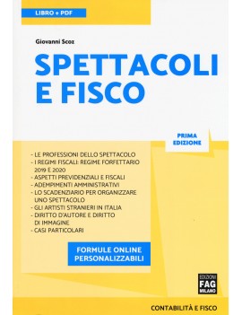 SPETTACOLI E FISCO