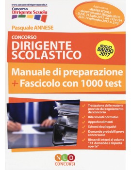 DIRIGENTE SCOLASTICO manuale + test