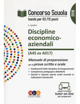 CONCORSO SCUOLA discipline economico azi