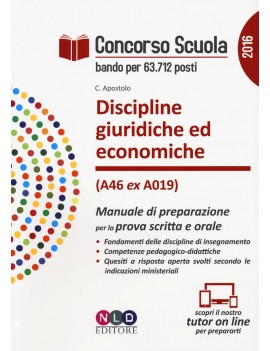 CONCORSO SCUOLA DISCIPLINE GIURIDICHE ED