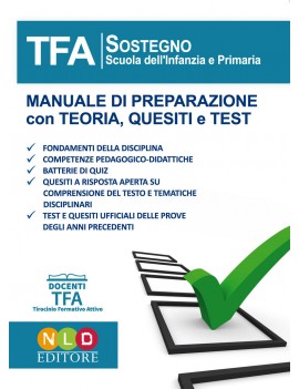 TFA SOSTEGNO scuola infanzia e primaria